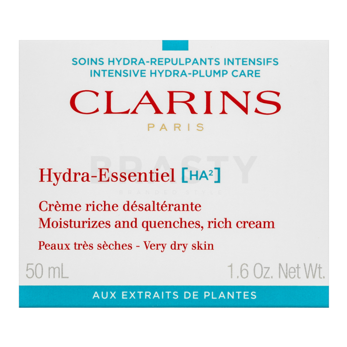 Clarins Hydra-Essentiel [HA²] hydratační krém Moisturizes and Quenches Rich Cream 50 ml