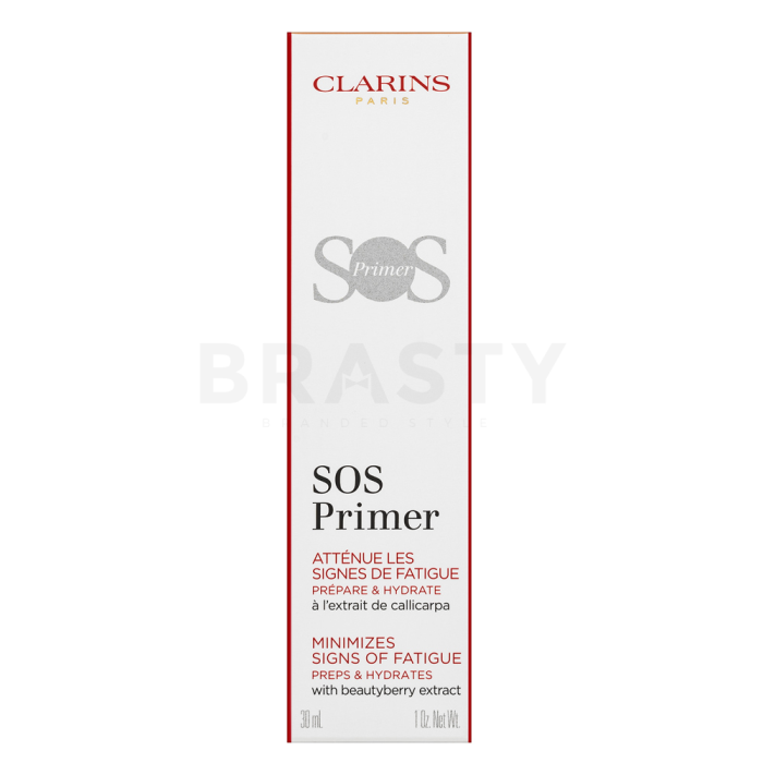 Clarins SOS Primer Minimizes Signs of Fatigue podloga za šminku Pink 30 ml