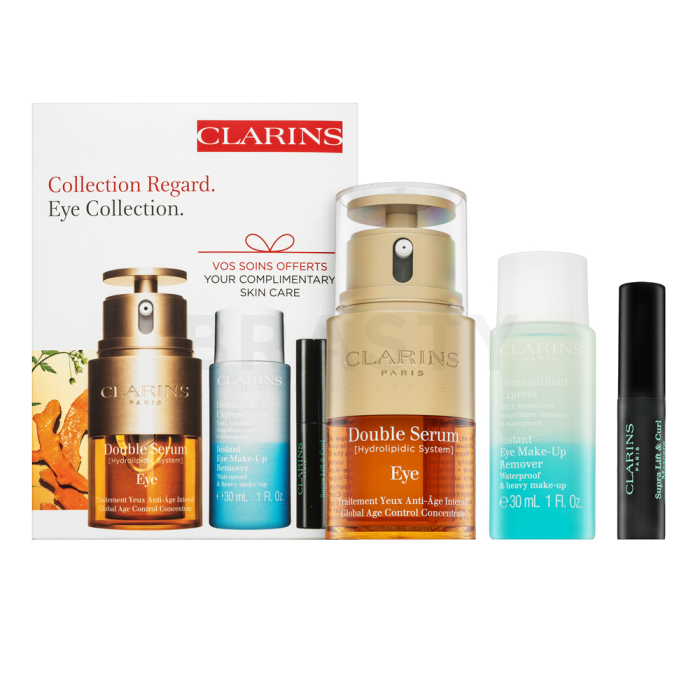 Clarins dárková sada Eye Collection 30 ml + 20 ml + 3 ml