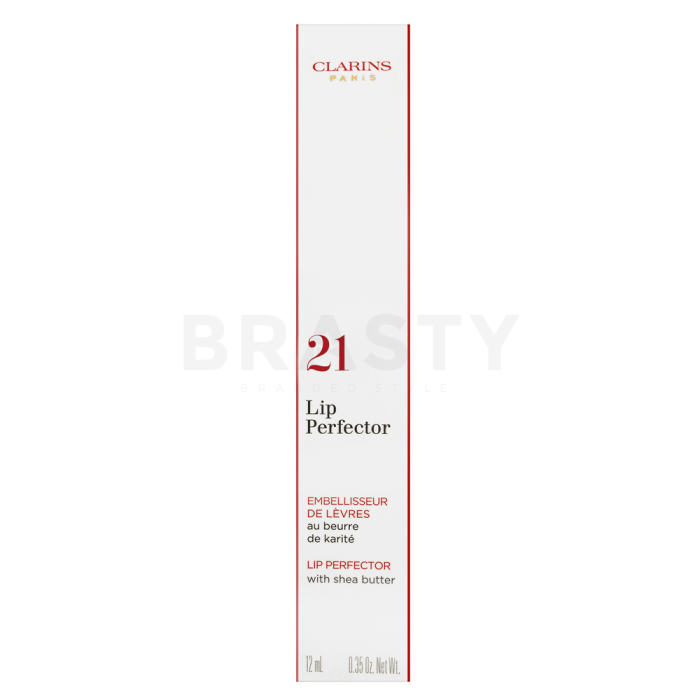 Clarins Lip Perfector lipgloss met glitter 21 Soft Pink Glow 12 ml