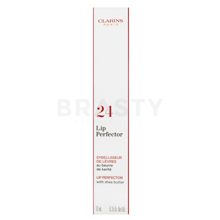 Clarins Lip Perfector lipgloss met glitter 24 Fuchsia Glow 12 ml
