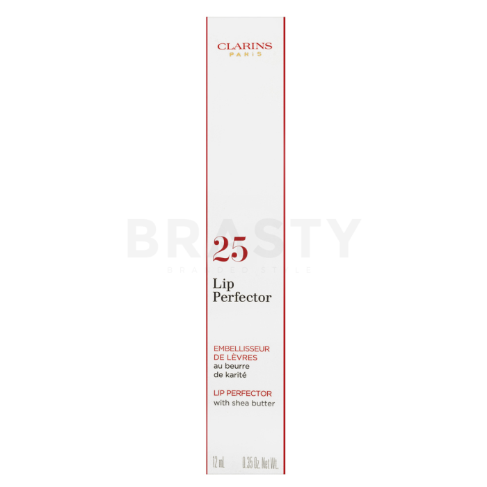 Clarins Lip Perfector lipgloss met glitter 25 Mulberry Glow 12 ml