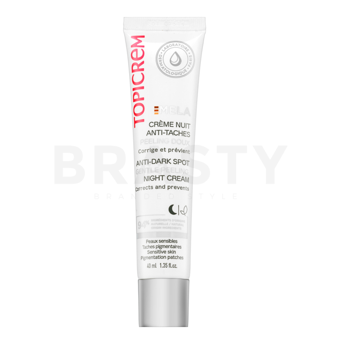 Topicrem MELA noćna krema Anti-Dark Spot Gentle Peeling Night Cream 40 ml