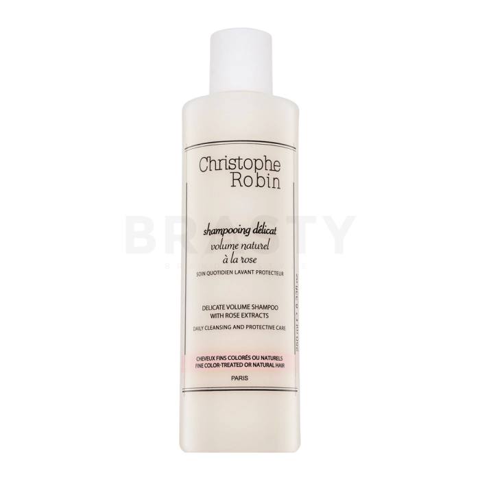 Christophe Robin Delicate Volumizing Shampoo vyživující šampon pro jemné vlasy bez objemu 250 ml