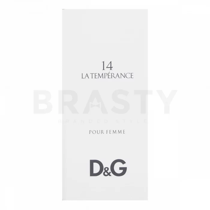 Dolce & Gabbana D&G Anthology La Temperance 14 toaletní voda pro ženy 100 ml
