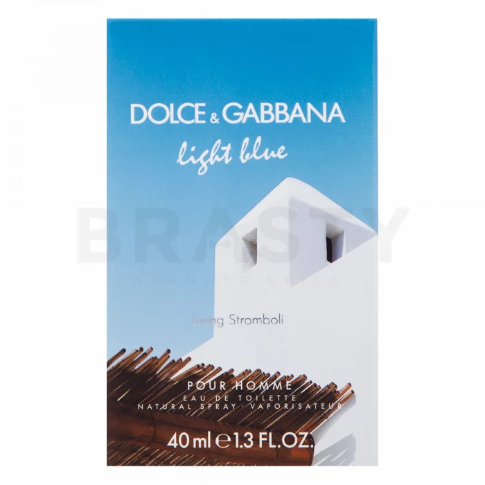 Dolce & Gabbana Light Blue Living Stromboli Pour Homme woda toaletowa dla mężczyzn 40 ml