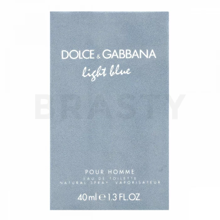 Dolce & Gabbana Light Blue Pour Homme woda toaletowa dla mężczyzn 40 ml