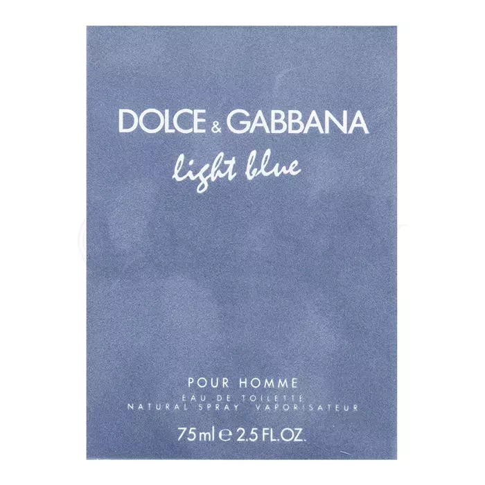 Dolce & Gabbana Light Blue Pour Homme toaletní voda pro muže 75 ml