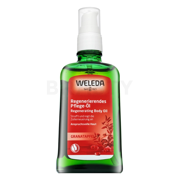 Weleda Pomegranate Regenerating Body Oil olio per massaggi 100 ml