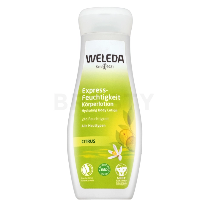 Weleda Citrus Hydrating Body Lotion tělové mléko s hydratačním účinkem 200 ml