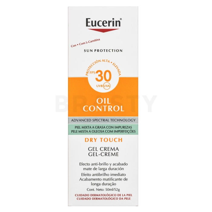Eucerin Sun Protection krém na opalování SPF 30 Oil Control Dry Touch Sun Gel - Cream 50 ml