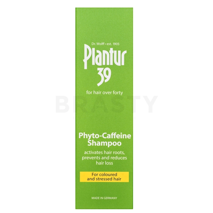 Plantur 39 Phyto-Caffeine Shampoo šampon za krepitev za barvane in osvetljene lase 250 ml