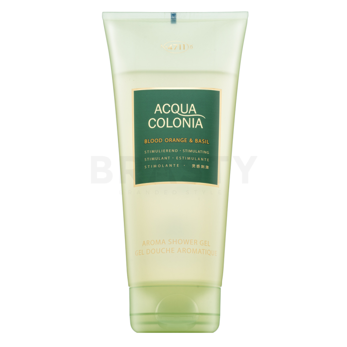 4711 Acqua Colonia Blood Orange & Basil sprchový gel unisex 200 ml