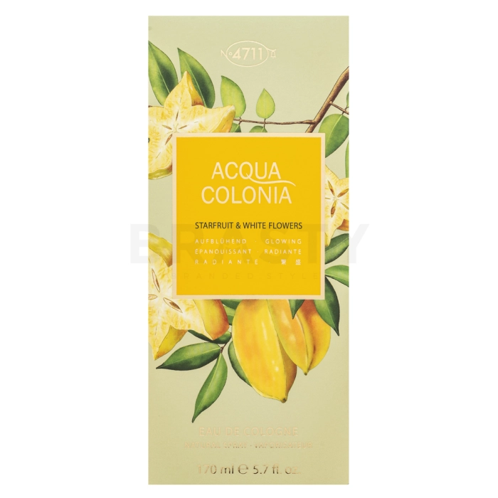 4711 Acqua Colonia Starfruit & White Flowers Eau de Cologne unisex 170 ml