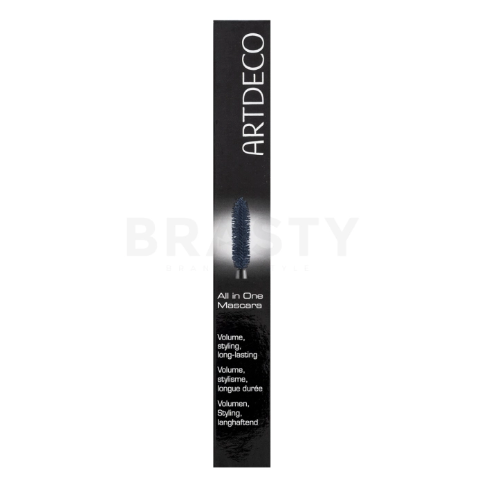 Artdeco All In One Mascara řasenka pro prodloužení řas a objem 05 Blue 10 ml