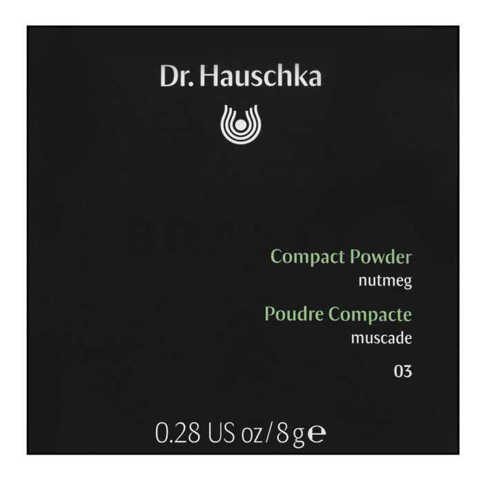 Dr. Hauschka Make-Up Compact Powder pudrový make-up 03 Nutmeg 8 g