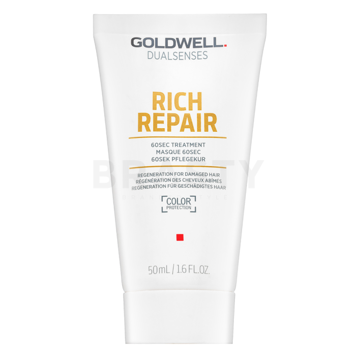 Goldwell Dualsenses Rich Repair 60sec Treatment maska pro suché a poškozené vlasy 50 ml