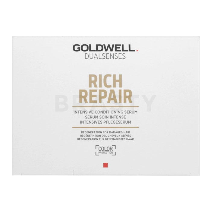 Goldwell Dualsenses Rich Repair Intensive Conditioning Serum vlasová kúra pro suché a poškozené vlasy 12 x 18 ml