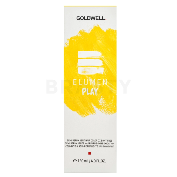 Goldwell Elumen Play Semi-Permanent Hair Color semi-permanentní barva na vlasy Yellow 120 ml