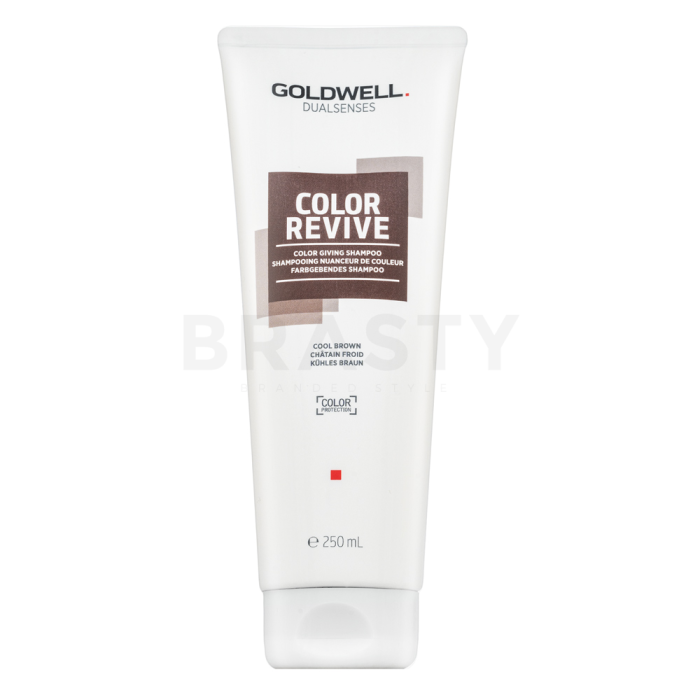 Goldwell Dualsenses Color Revive Shampoo tónovací šampon pro hnědé vlasy Cool Brown 250 ml