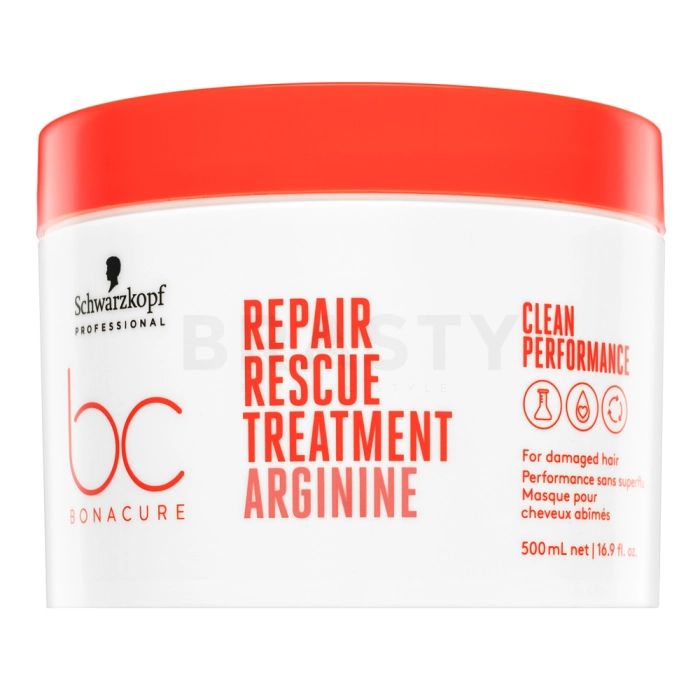 Schwarzkopf Professional BC Bonacure Repair Rescue Treatment Arginine подхранваща маска за много суха и увредена коса 500 ml