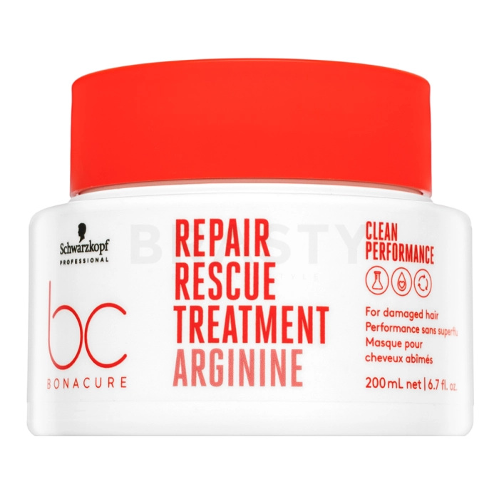 Schwarzkopf Professional BC Bonacure Repair Rescue Treatment Arginine pflegende Maske für sehr trockenes und geschädigtes Haar 200 ml