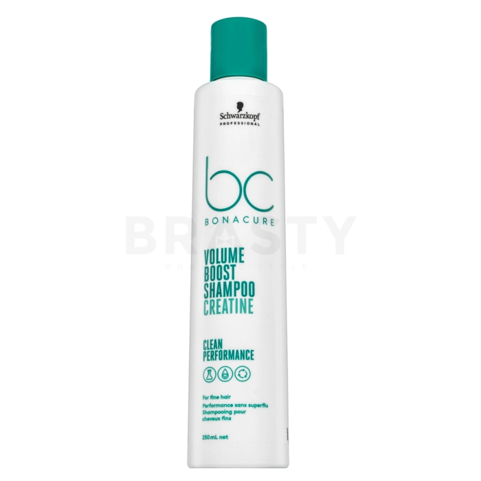 Schwarzkopf Professional BC Bonacure Volume Boost Shampoo Creatine posilující šampon pro jemné vlasy bez objemu 250 ml