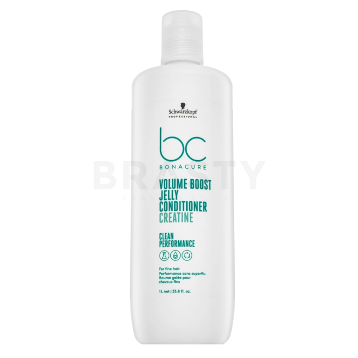 Schwarzkopf Professional BC Bonacure Volume Boost Jelly Conditioner Creatine učvršćujući regenerator za kosu za tanku kosu bez volumena 1000 ml