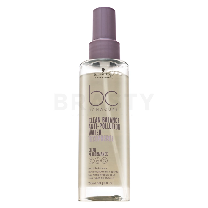 Schwarzkopf Professional BC Bonacure Clean Balance Anti-Pollution Water Tocopherol ochranný sprej pro všechny typy vlasů 150 ml