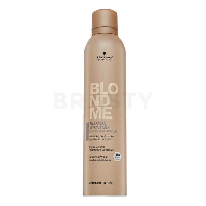 Schwarzkopf Professional BlondMe Blonde Wonders Dry Shampoo Foam droogshampoo voor blond haar 300 ml