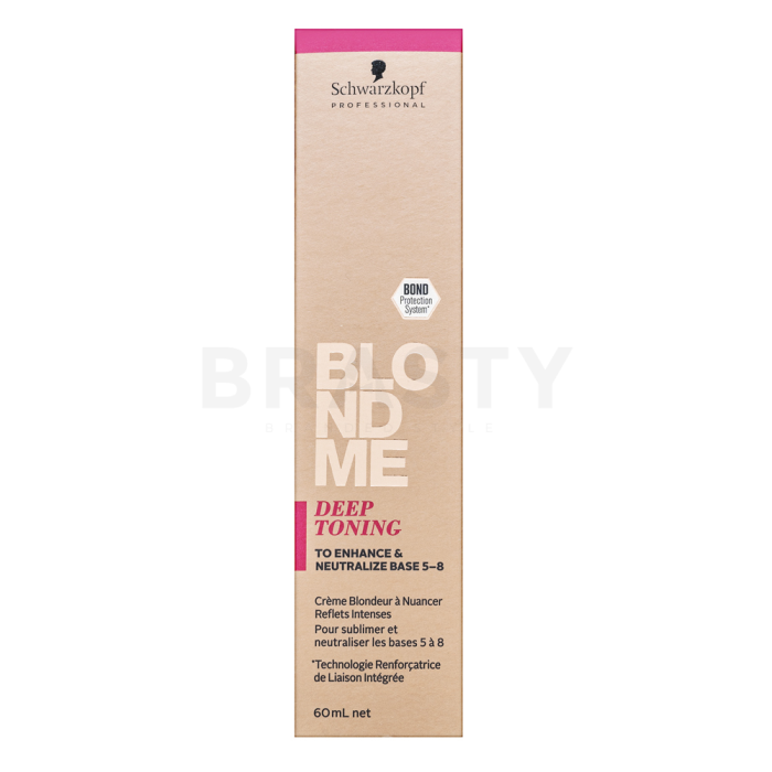 Schwarzkopf Professional BlondMe Deep Toning obojena krema za toniranje za plavu kosu Peach Sorbet 60 ml