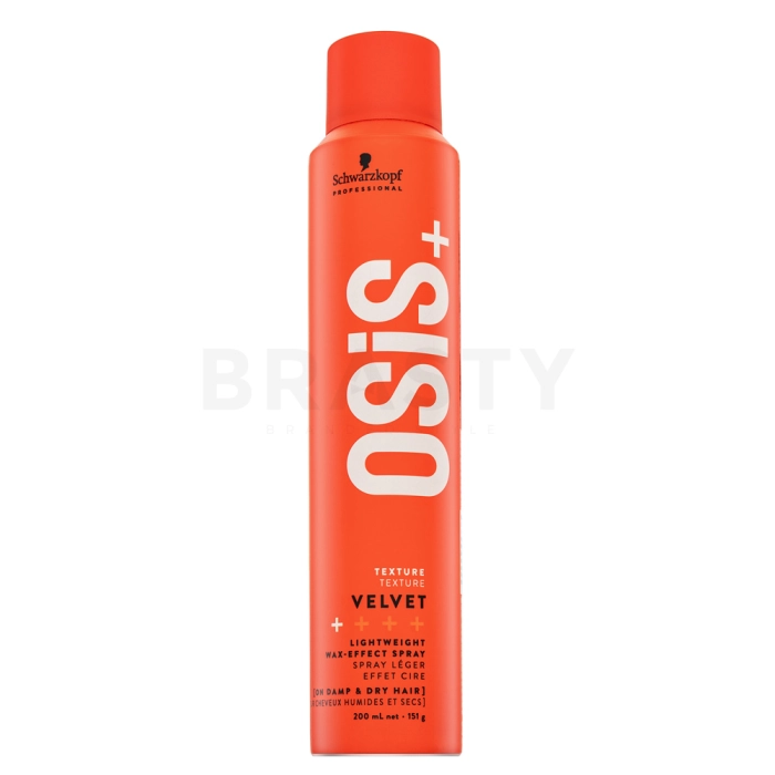 Schwarzkopf Professional Osis+ Velvet lak na vlasy pro lehkou fixaci 200 ml