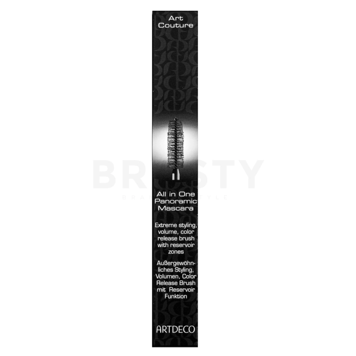 Artdeco All In One Panoramic Mascara maskara za produljenje trepavica i volumen 01 Black 10 ml