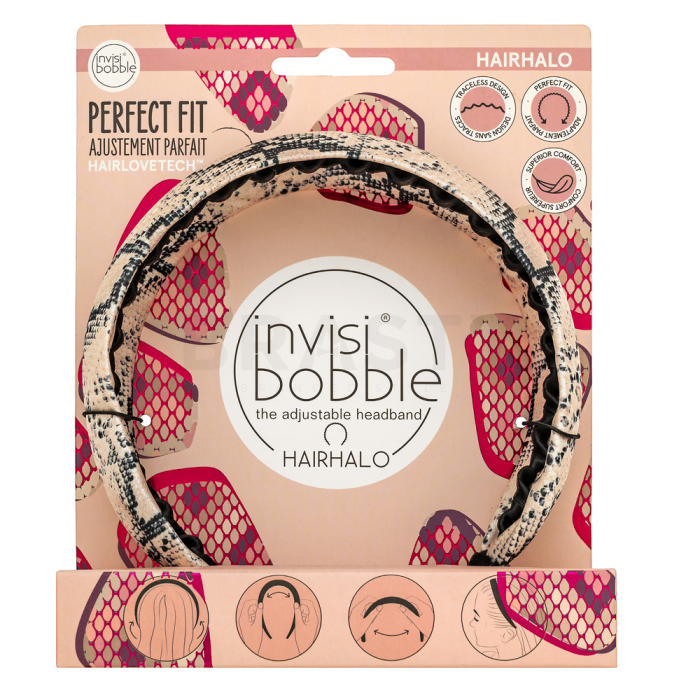 InvisiBobble Hairhalo Urban Safari What Happens in Safari opaska na włosy