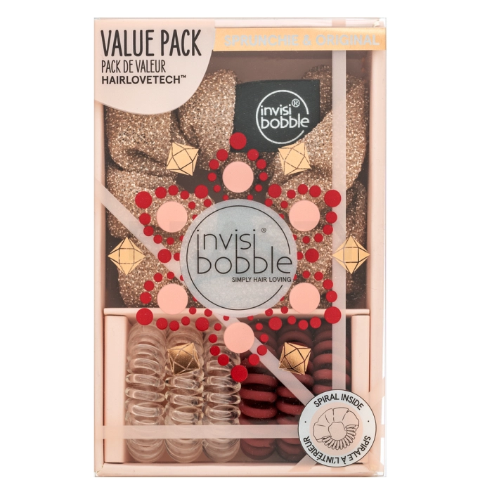 InvisiBobble British Royal Duo Queen for a Day gumička do vlasov