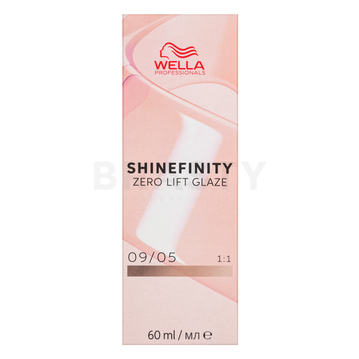 Wella Professionals Shinefinity Zero Lift Glaze profesionalna demi-trajna boja za kosu 09/05 Silk Blush 60 ml
