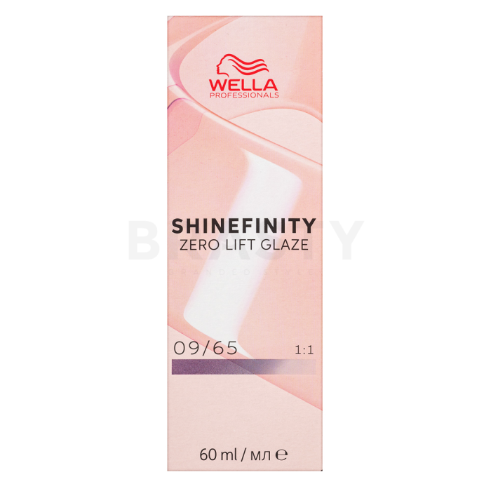 Wella Professionals Shinefinity Zero Lift Glaze profesionalna demi-trajna boja za kosu 09/65 Pink Shimmer 60 ml