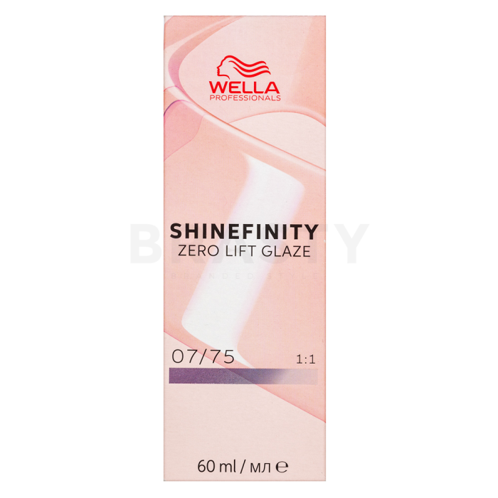Wella Professionals Shinefinity Zero Lift Glaze profesionalna demi-trajna boja za kosu 07/75 Raspberry Latte 60 ml
