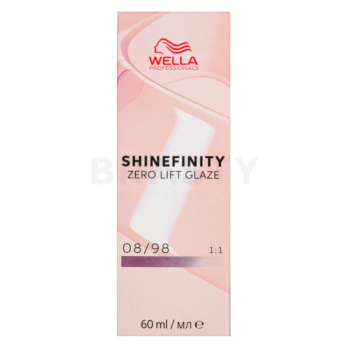 Wella Professionals Shinefinity Zero Lift Glaze profesionalna demi-trajna boja za kosu 08/98 Silver Pearl 60 ml