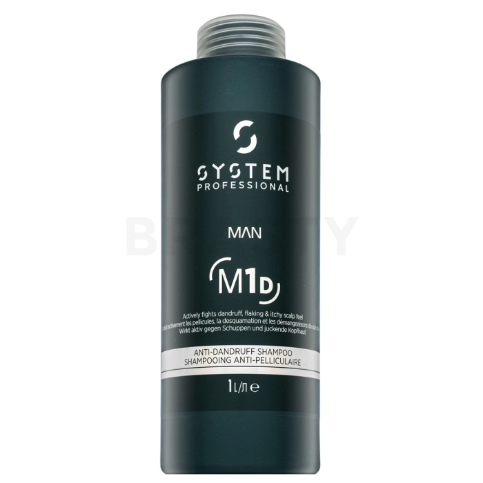 System Professional Man Anti-Dandruff Shampoo čisticí šampon proti lupům 1000 ml