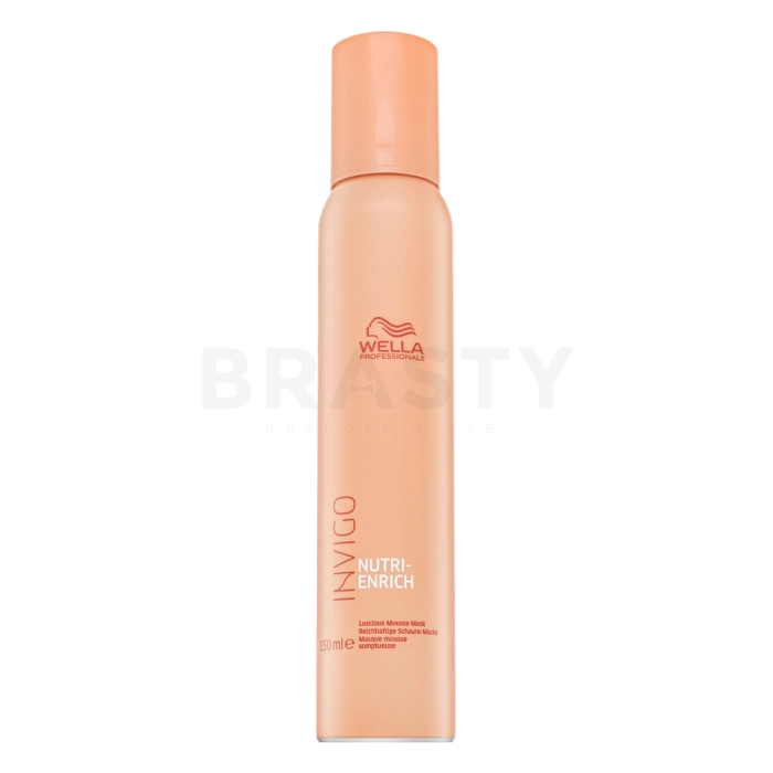 Wella Professionals Invigo Nutri-Enrich Luscious Mousse Mask hydratační pěna pro suché a poškozené vlasy 150 ml