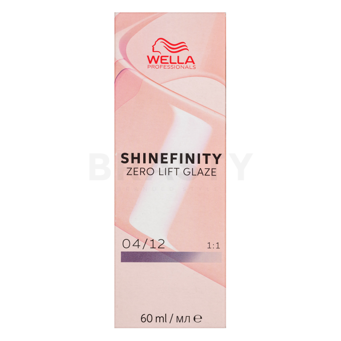 Wella Professionals Shinefinity Zero Lift Glaze profesionalna demi-trajna boja za kosu 04/12 Cool Chia 60 ml