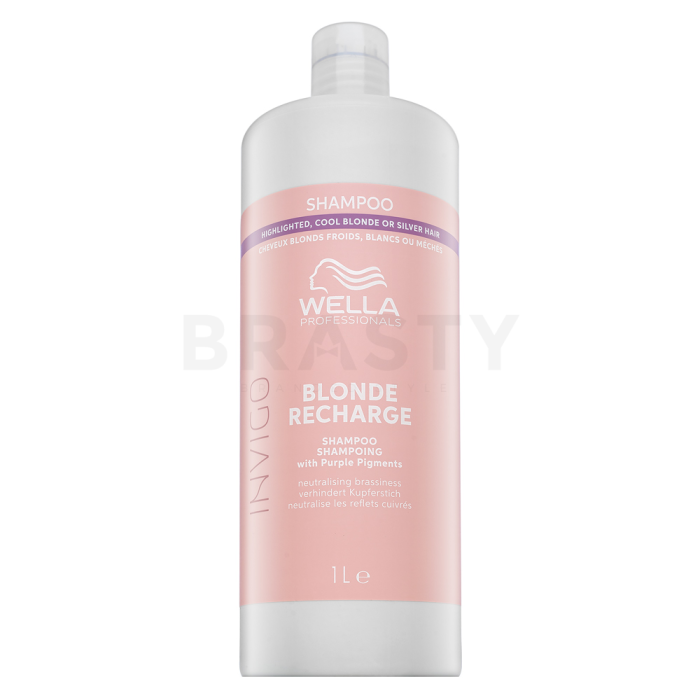 Wella Professionals Invigo Blonde Recharge Shampoo shampoo contro toni ingialliti 1000 ml