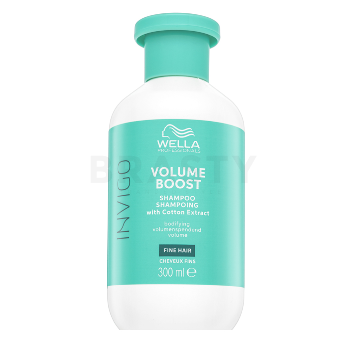 Wella Professionals Invigo Volume Boost Shampoo with Cotton Extract šampón pre objem pre vlasy jemné, bez objemu 300 ml