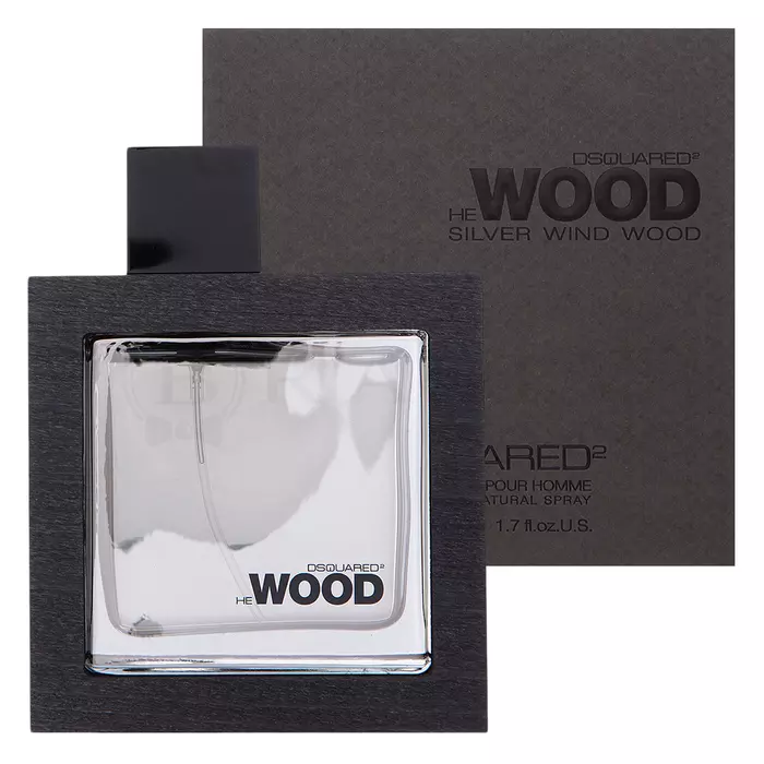 Dsquared2 He Wood Silver Wind Wood Eau de Toilette for men 50 ml