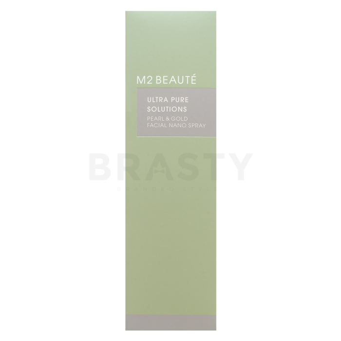 M2 Beauté Ultra Pure Solutions sérum iluminador Pearl & Gold Facial Nano Spray 75 ml