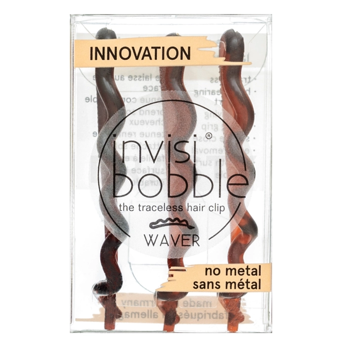 InvisiBobble Waver Pretty Dark Hair Clip 3pcs Haarspelden