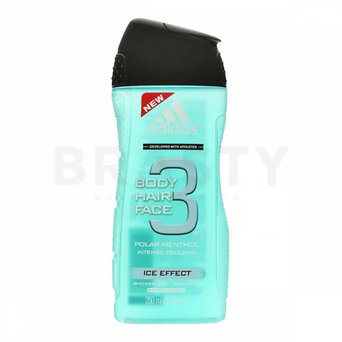 Adidas 3 Ice Effect Gel de ducha para hombre 250 ml