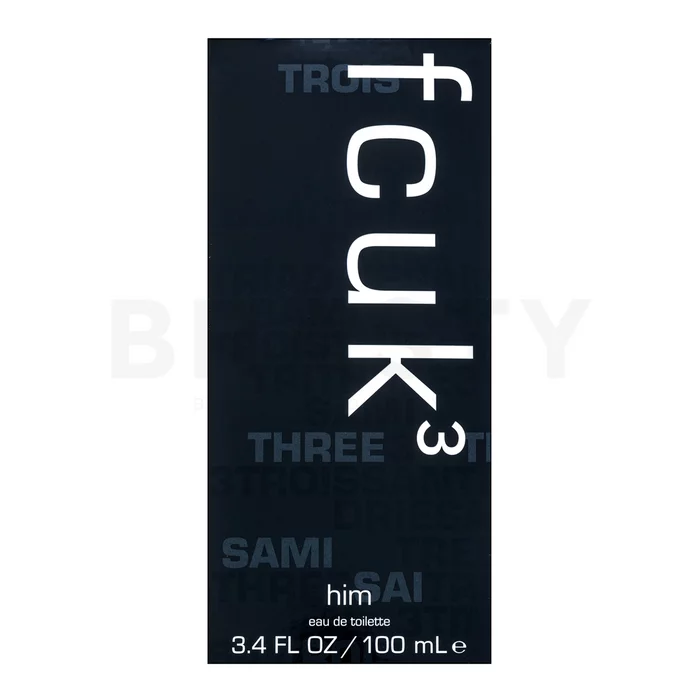 Fcuk Fcuk 3 Him Eau de Toilette for men 100 ml
