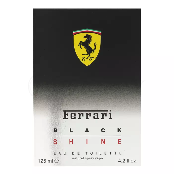 Ferrari Black Shine toaletní voda pro muže 125 ml